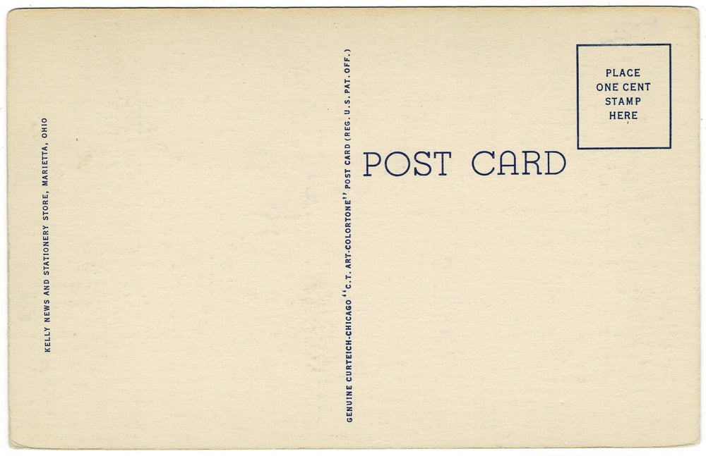 Vintage postcard.