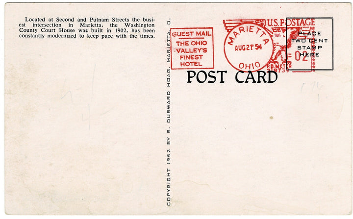 Vintage postcard.