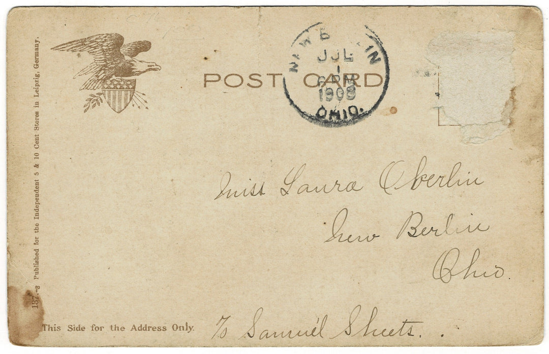 Vintage postcard.