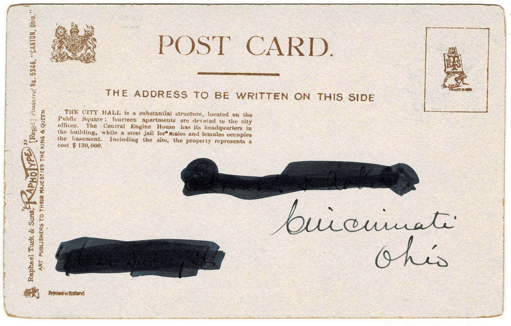 Vintage postcard.