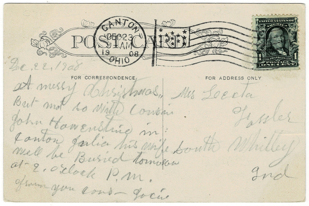 Vintage postcard.