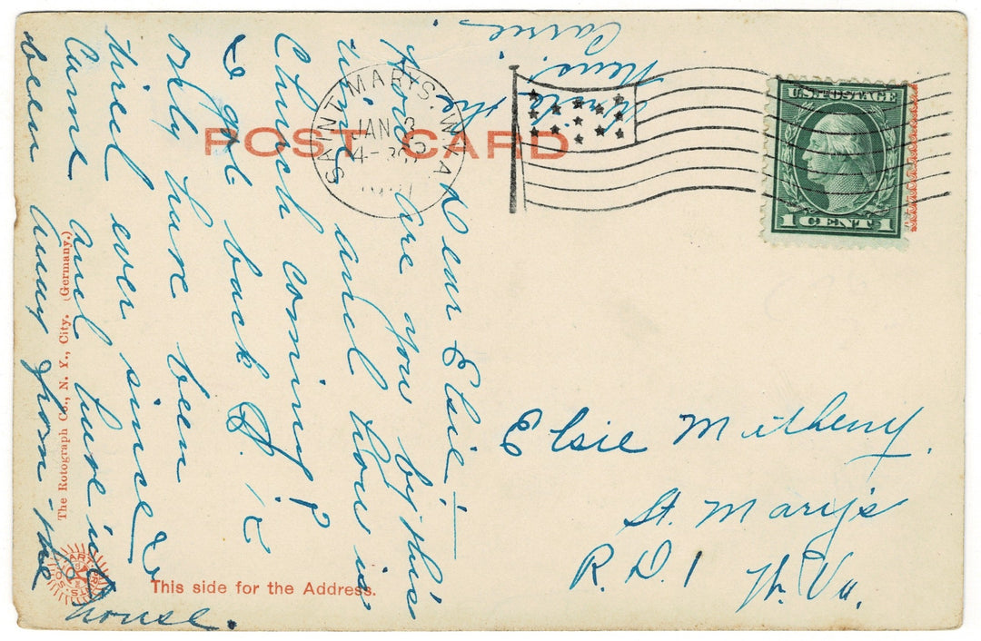 Vintage postcard.