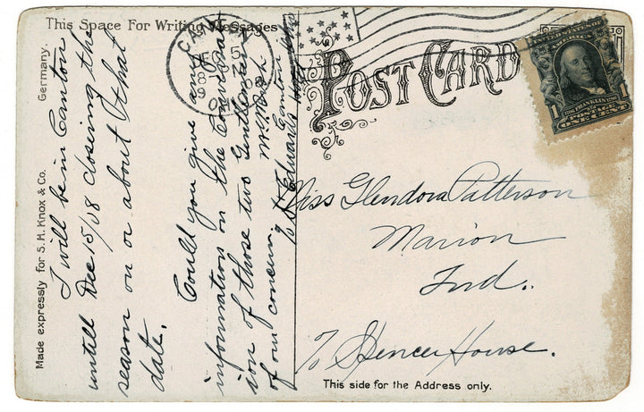 Vintage postcard.