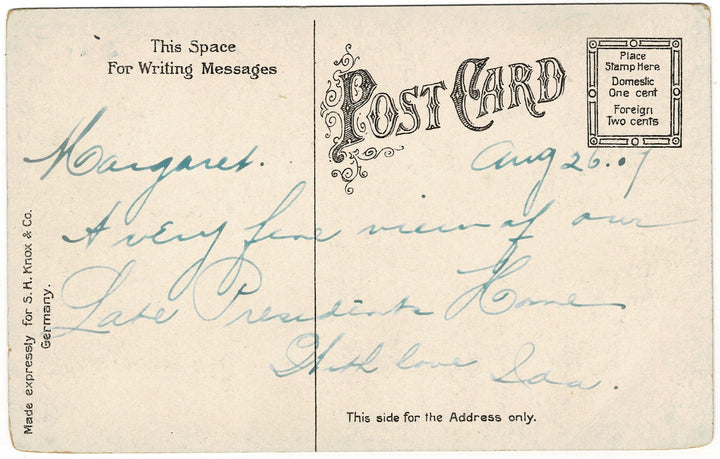 Vintage postcard.