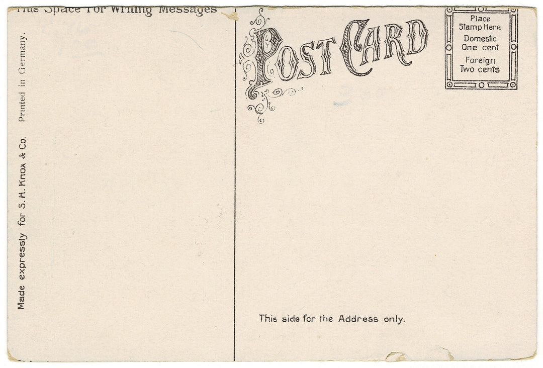 Vintage postcard.