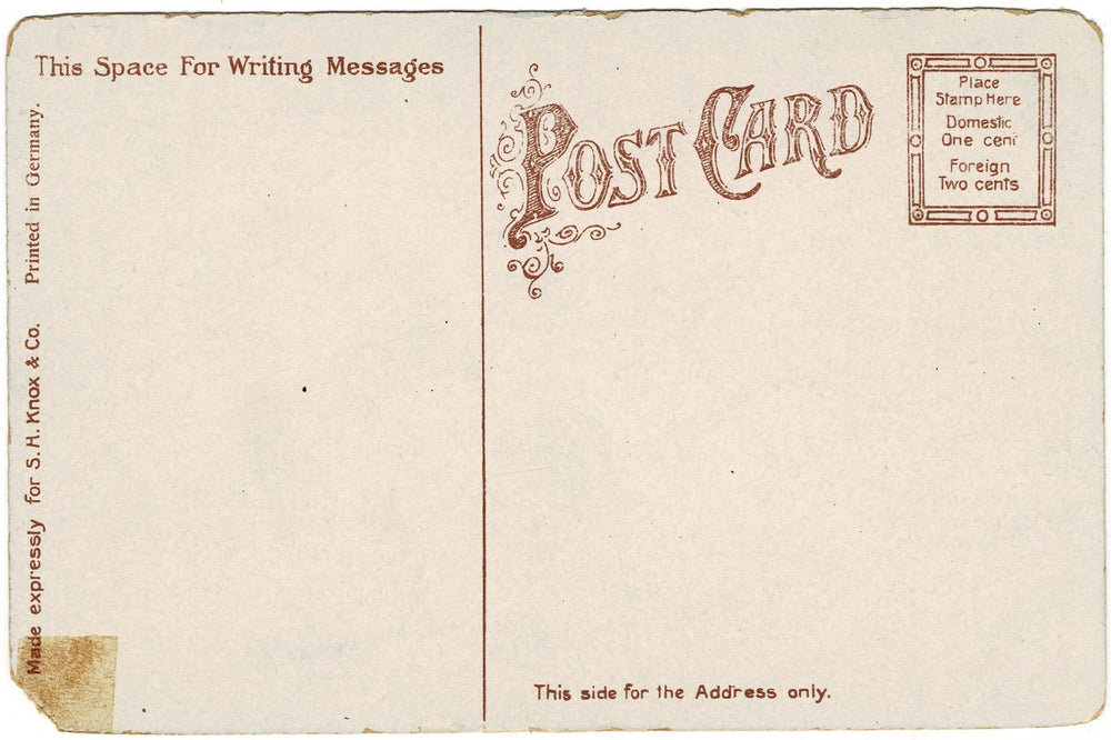 Vintage postcard.