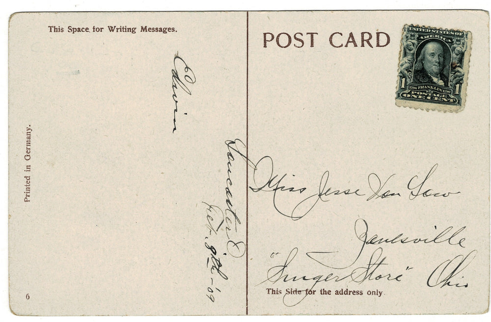 Vintage postcard.