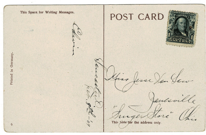 Vintage postcard.