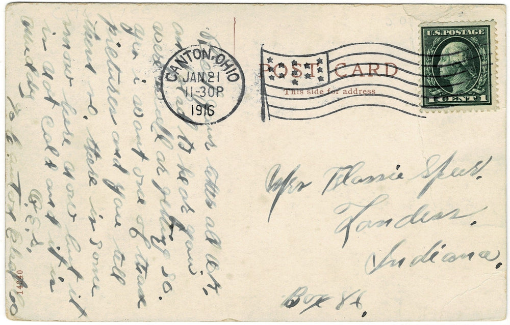 Vintage postcard.