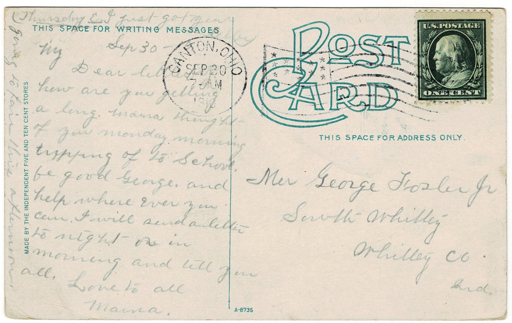 Vintage postcard.