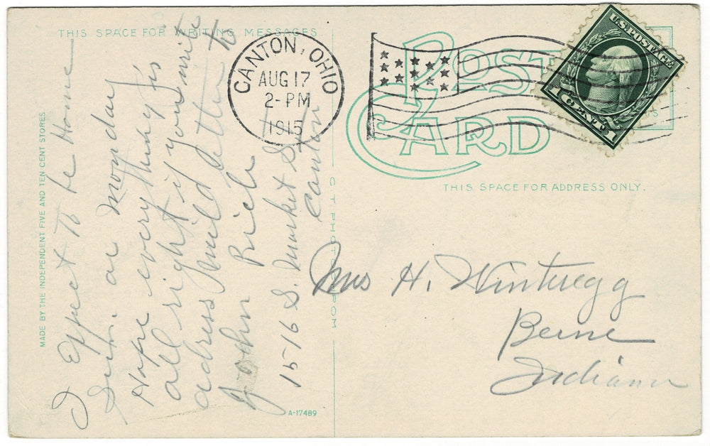 Vintage postcard.