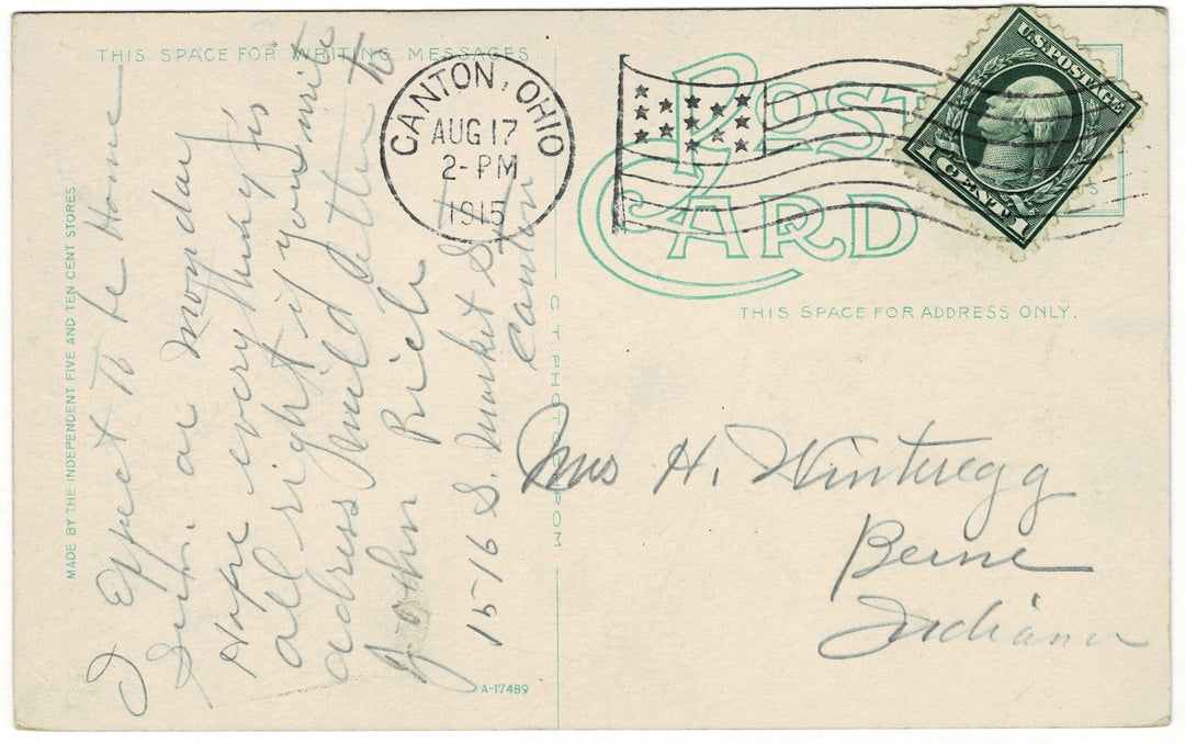 Vintage postcard.