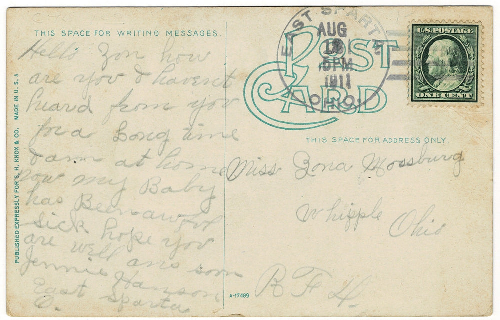 Vintage postcard.
