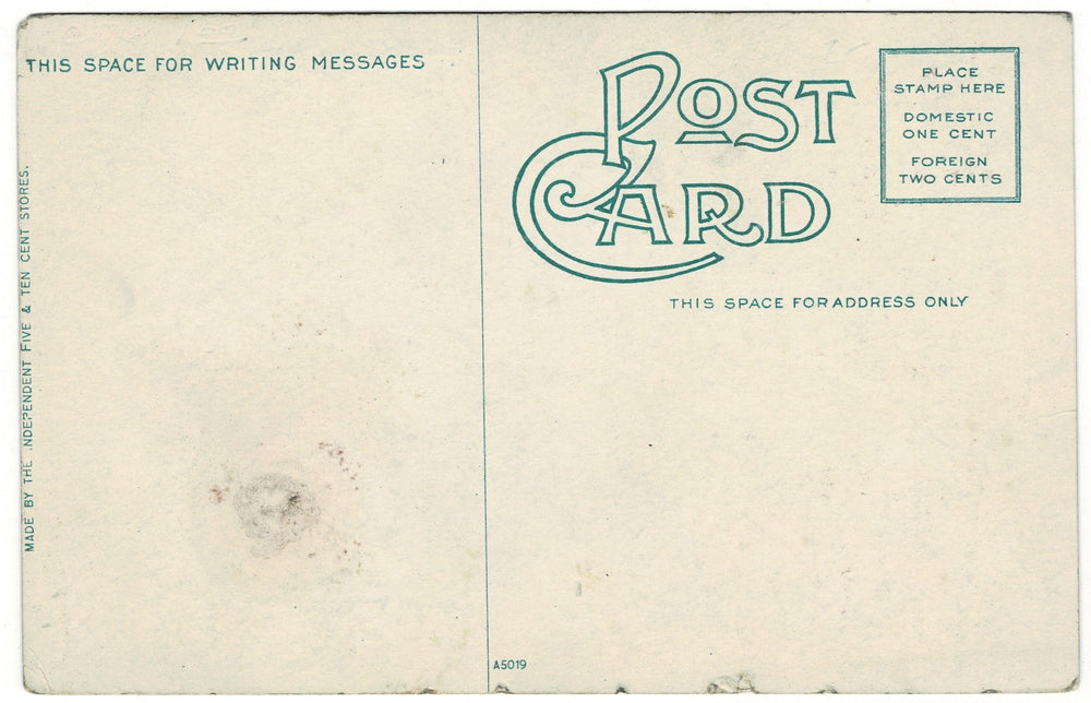 Vintage postcard.
