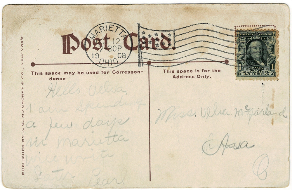 Vintage postcard.