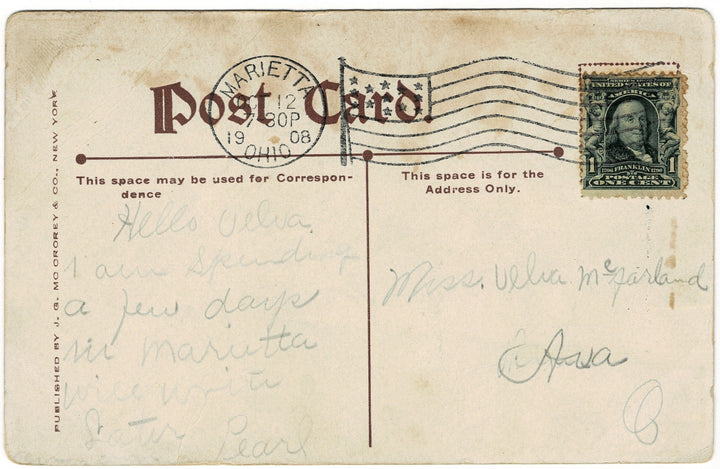 Vintage postcard.