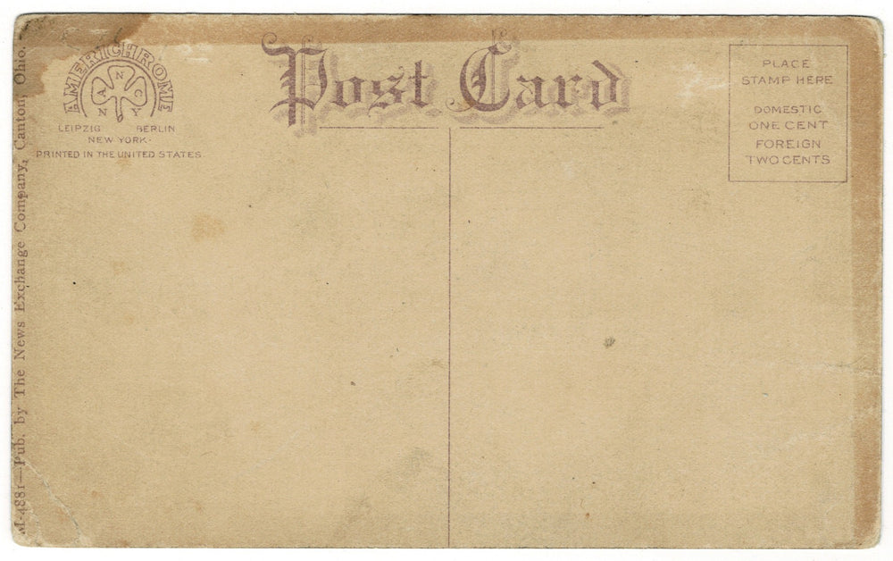 Vintage postcard.