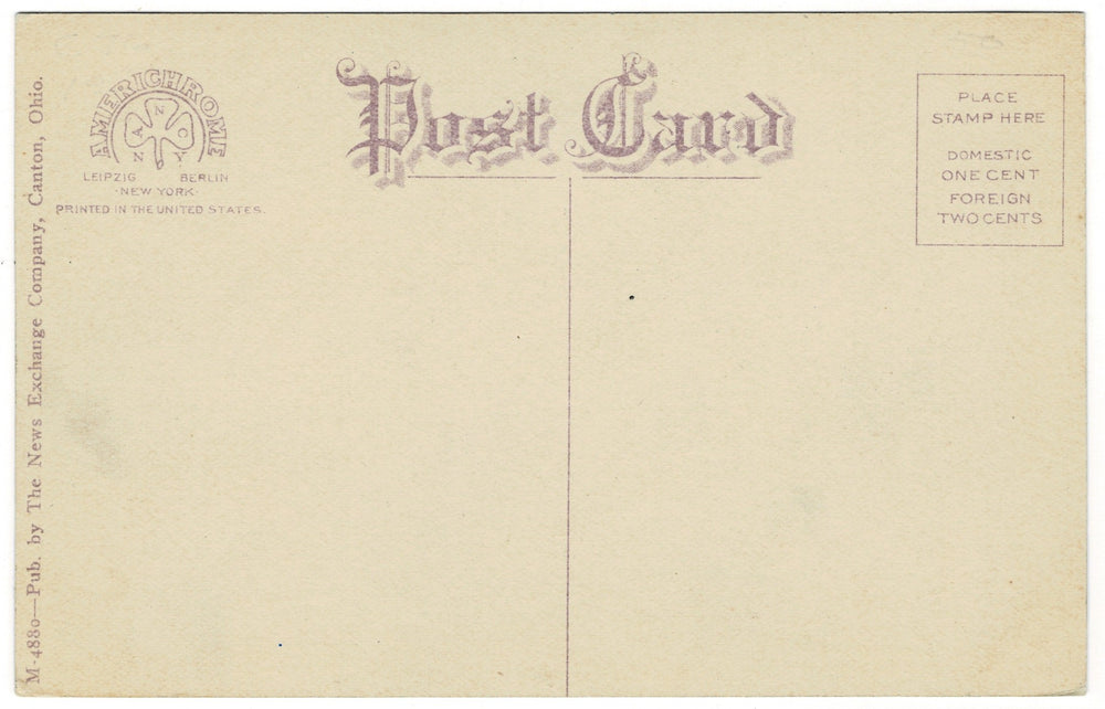 Vintage postcard.