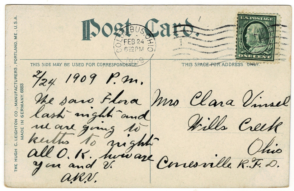 Vintage postcard.