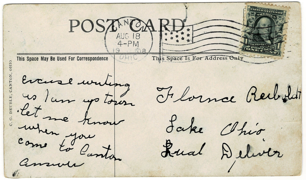 Vintage postcard.