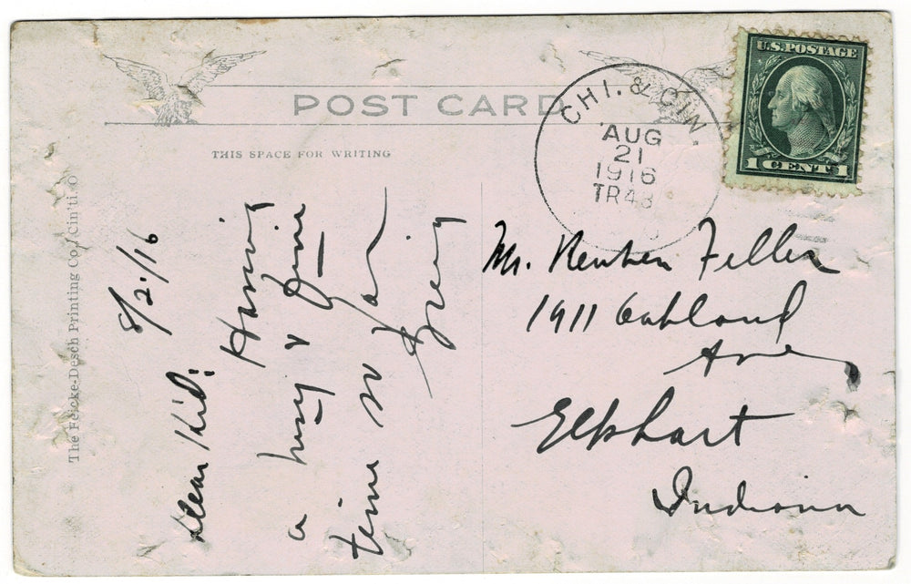 Vintage postcard.