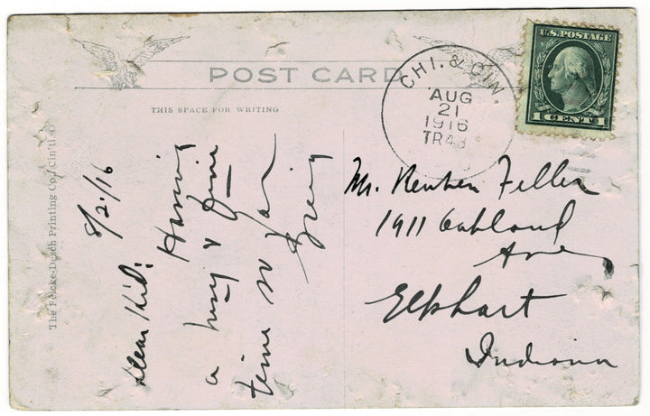 Vintage postcard.