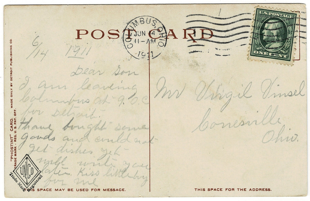 Vintage postcard