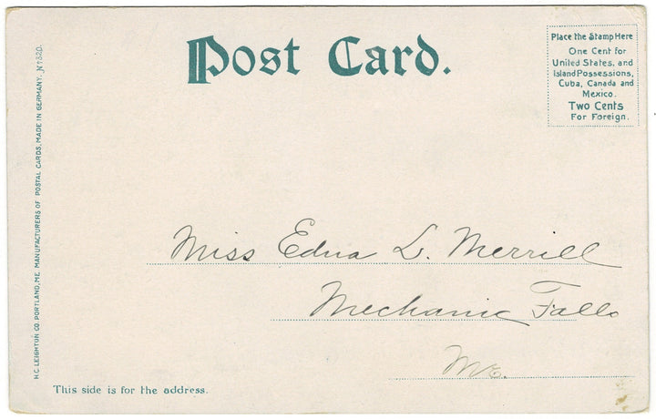 Vintage postcard.