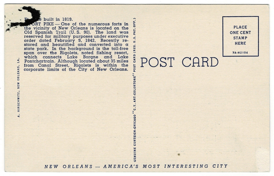 Vintage postcard.
