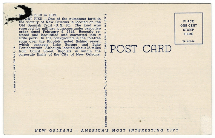 Vintage postcard.