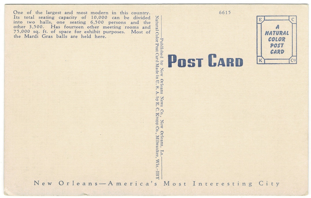 Vintage postcard.