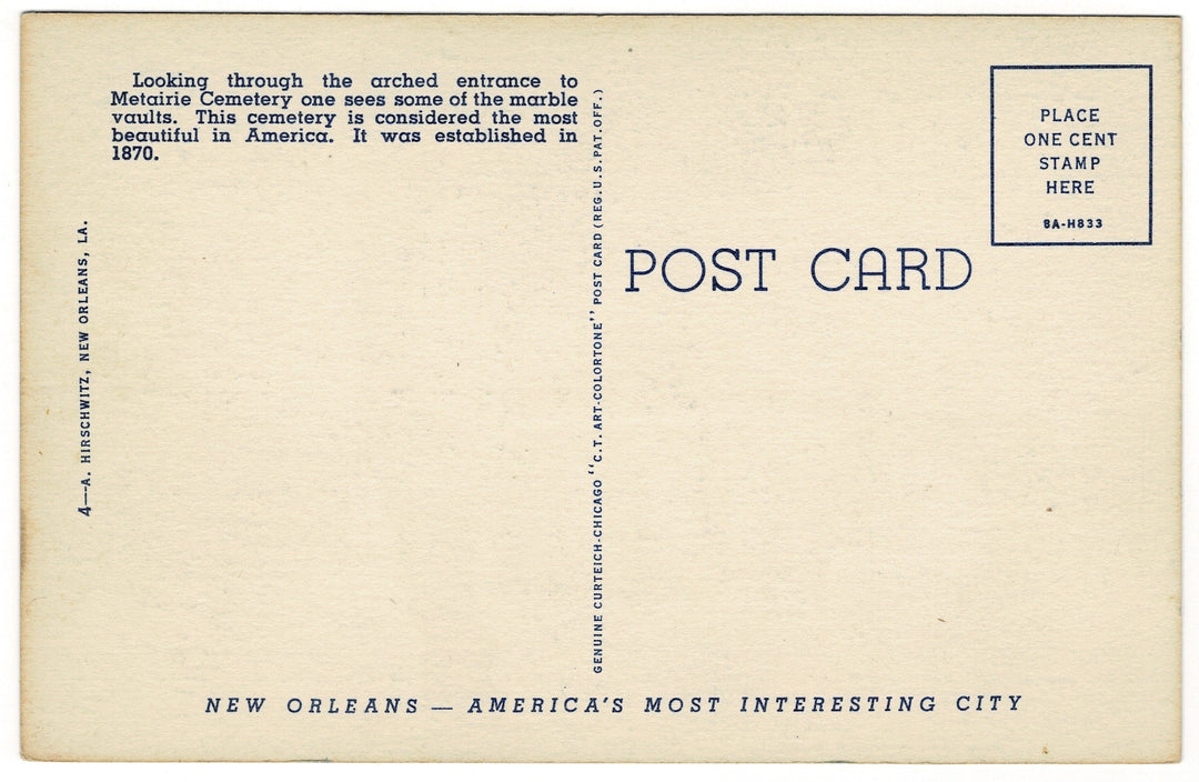 Vintage postcard.