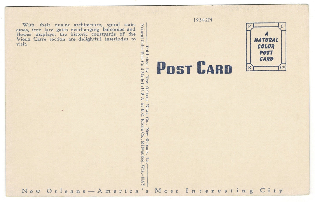Vintage postcard.
