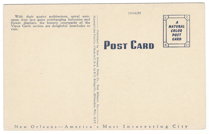 Vintage postcard.