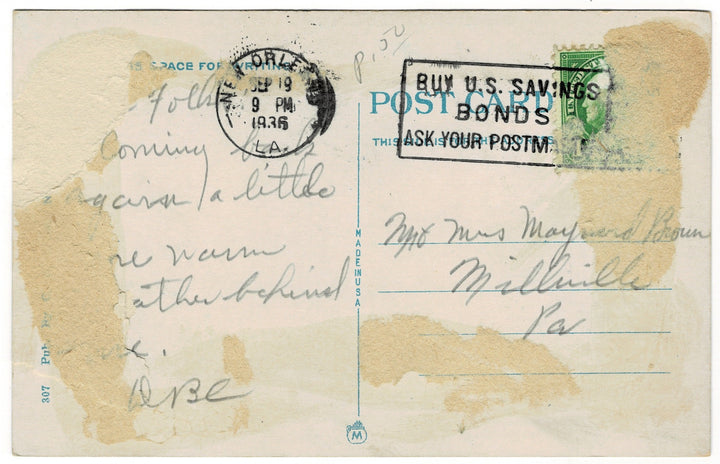 Vintage postcard.