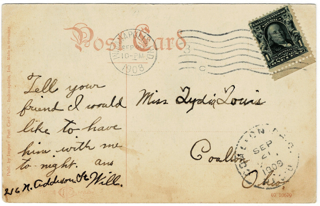 Vintage postcard.