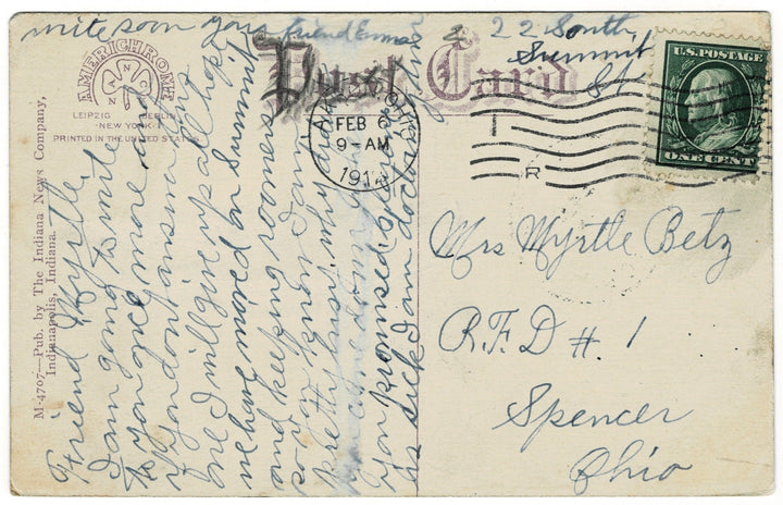 Vintage postcard.