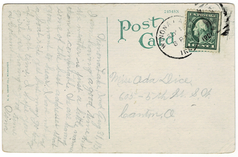 Vintage postcard.
