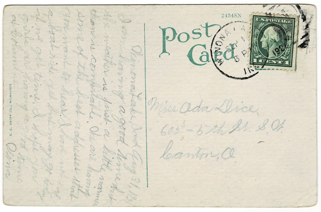 Vintage postcard.