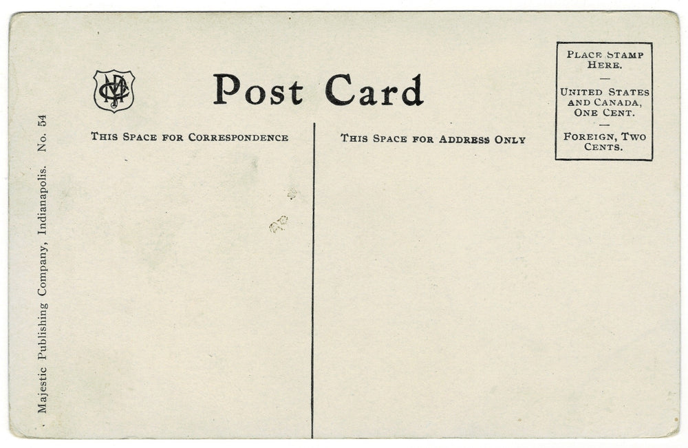 Vintage postcard.