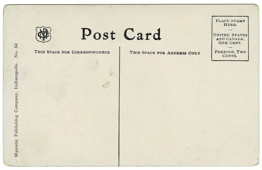 Vintage postcard.