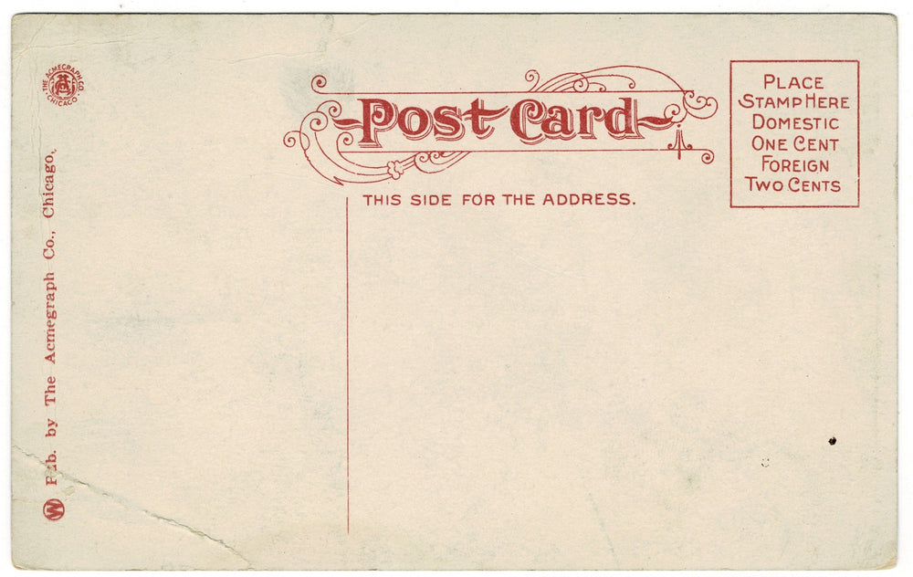 Vintage postcard.