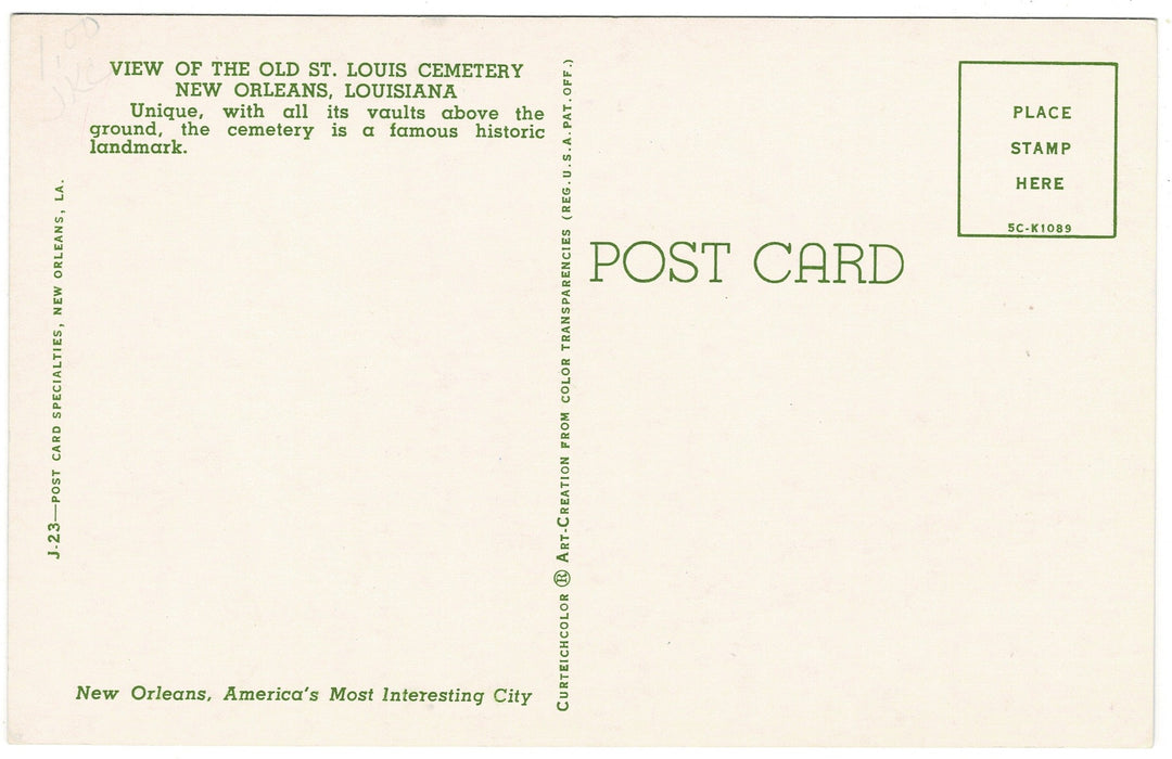 Vintage postcard.