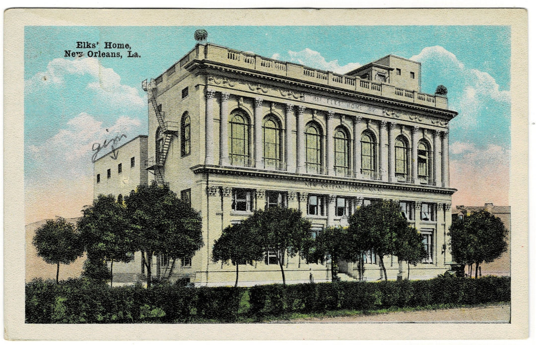 Vintage postcard.