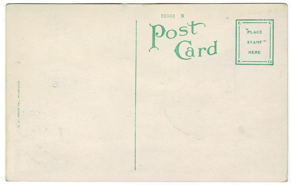 Vintage postcard.