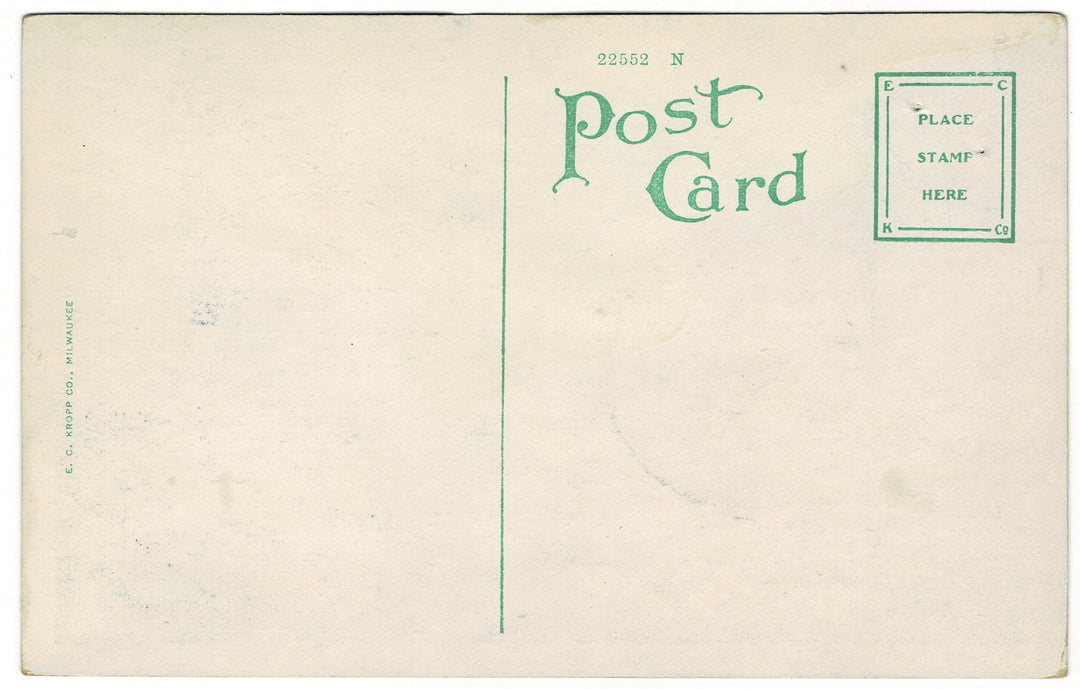 Vintage postcard.