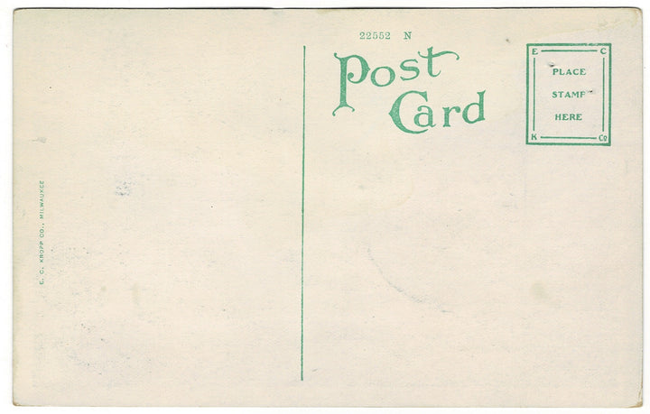 Vintage postcard.