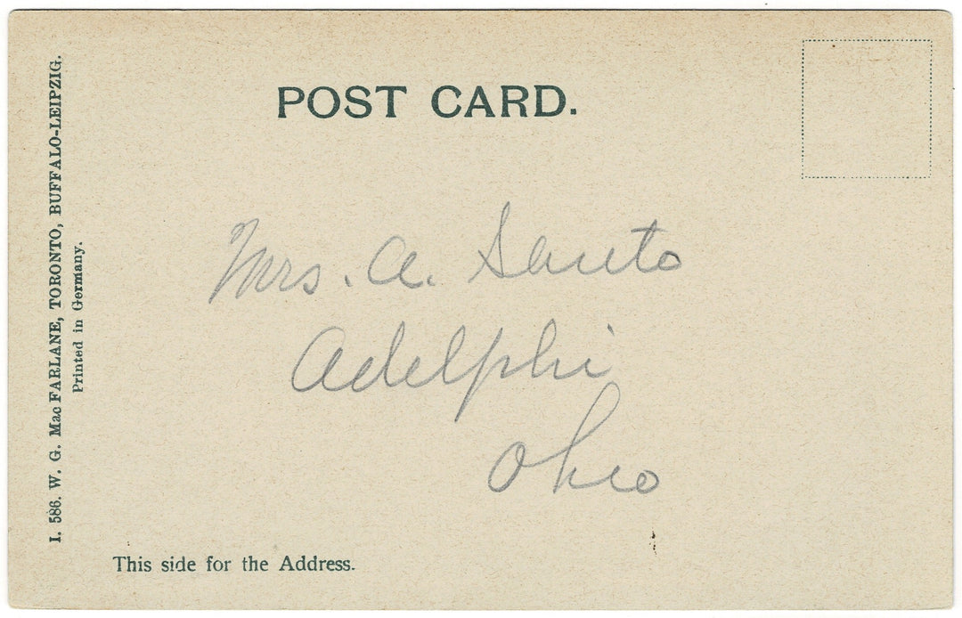 Vintage postcard.