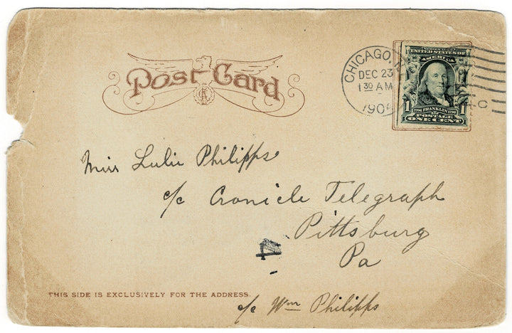 Vintage postcard.