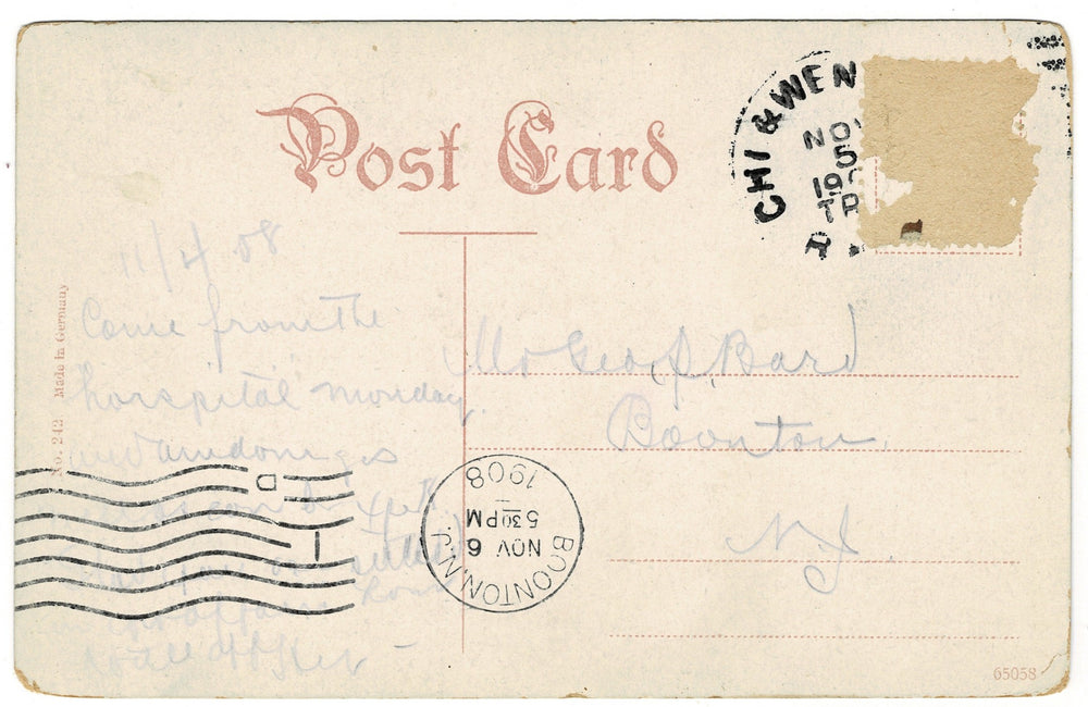 Vintage postcard.